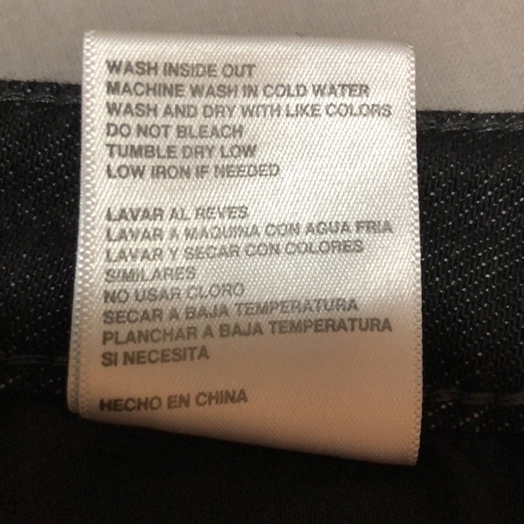 NATURE DENIM High Waist Cuffed Dark Wash Shorts M - Picture 10 of 11